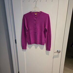 J. Crew Purple Women's Cardigan Sweater